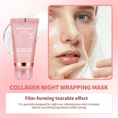 Collagen Night Wrapping Mask for Glowing Skin