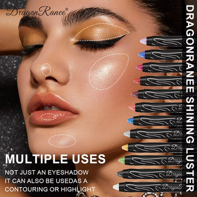 1Pc Metallic Purple Eyeshadow Pencil