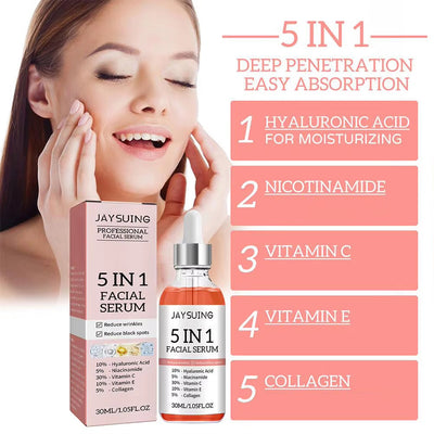 5 in 1 Hyaluronic Acid Face Serum 