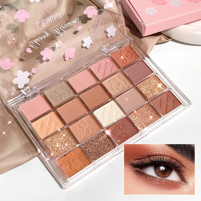 20-Color Eyeshadow Palette