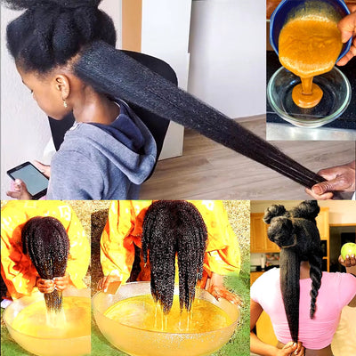 African  Oil Made by Ancient Methods GROW YOUR HAIR FASTER LONGER