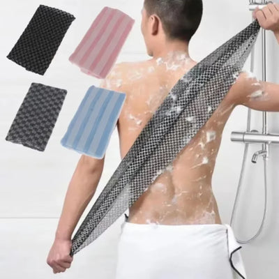 Japanese Rubbing Washcloth Bath Nylon Towel Brush for Back Towels Exfoliating Scrub Shower