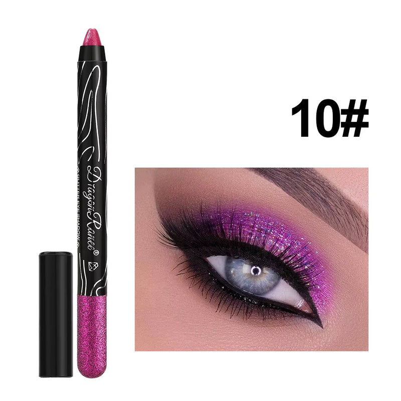 1Pc Metallic Purple Eyeshadow Pencil