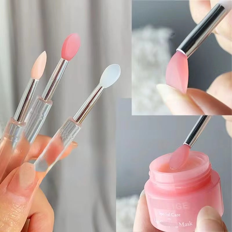 13 Pcs Crystal Silicone Lip Brush
