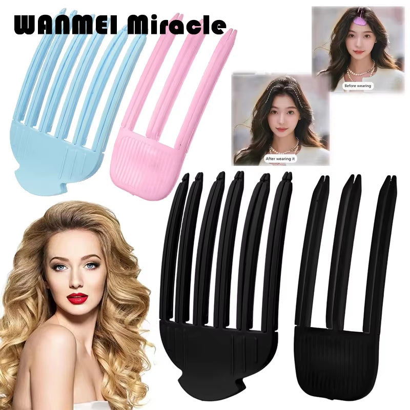 heatless hair care roots natural fluffy hair clip