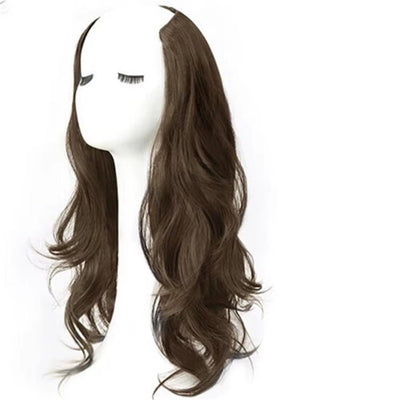 Women Long Curly Invisible Seamless V-Shaped Wig Hair Extension