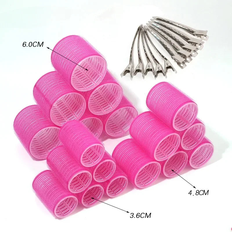 hair roller sets diy hairdressing tools protect
