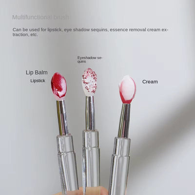 13 Pcs Crystal Silicone Lip Brush