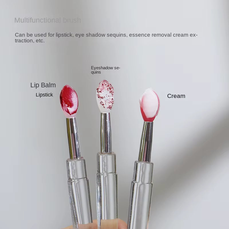 13 Pcs Crystal Silicone Lip Brush