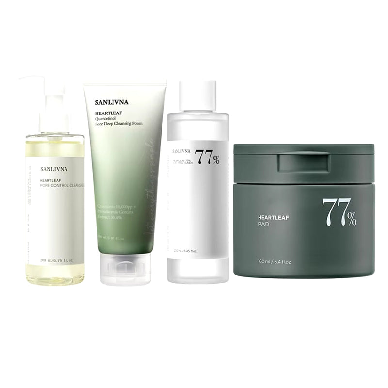 Heartleaf Skincare Set Facial Toner Serum 
