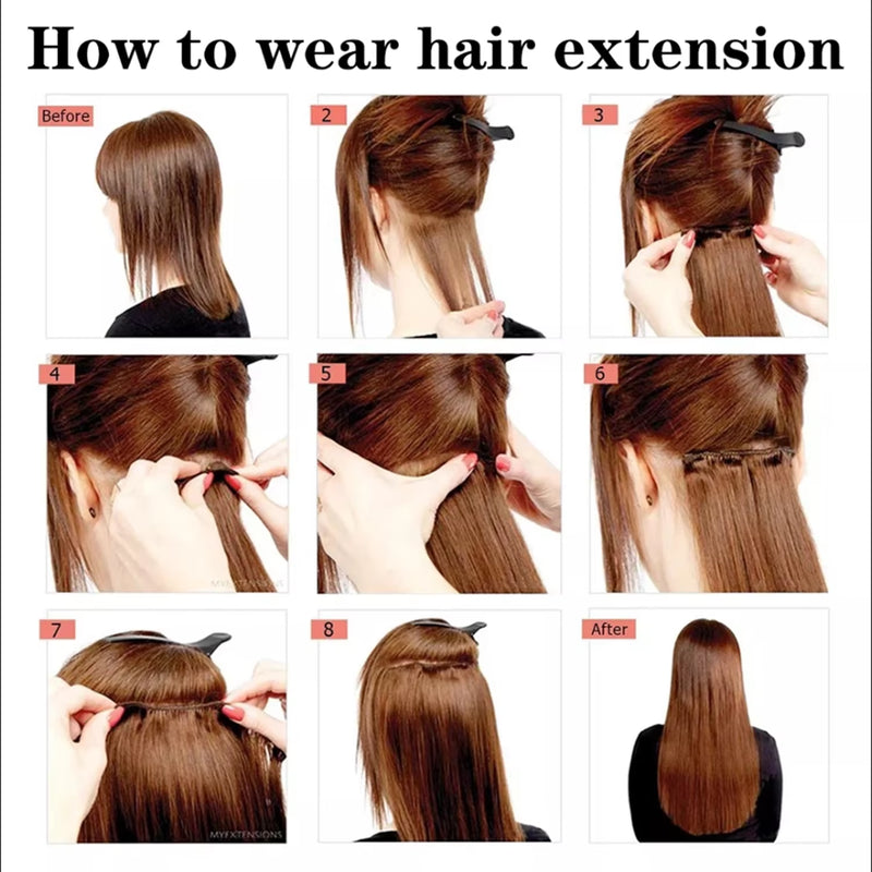Hair Extensions Long Straight Hairstyle 