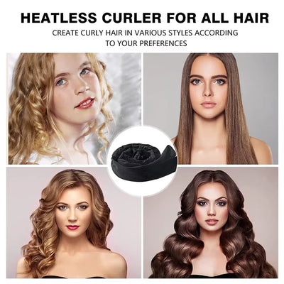 Heatless Curling Rod Headband No Heat Hair Curler