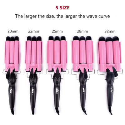Professional Hair Curling Irons Hair Wave 