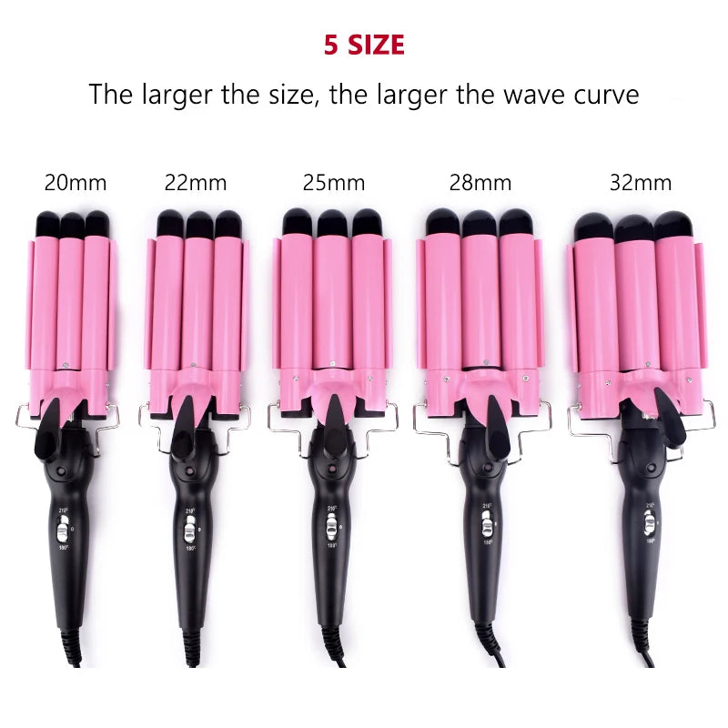 Professional Hair Curling Irons Hair Wave 