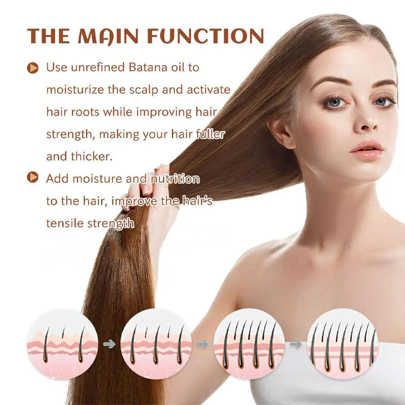 Pure Organic Hair Mask Batana Oil Hair Growth Oil