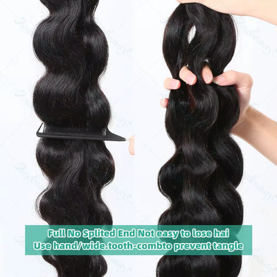 Body Wave Bundles Human Hair Virgin Hair Weaving Tissage
