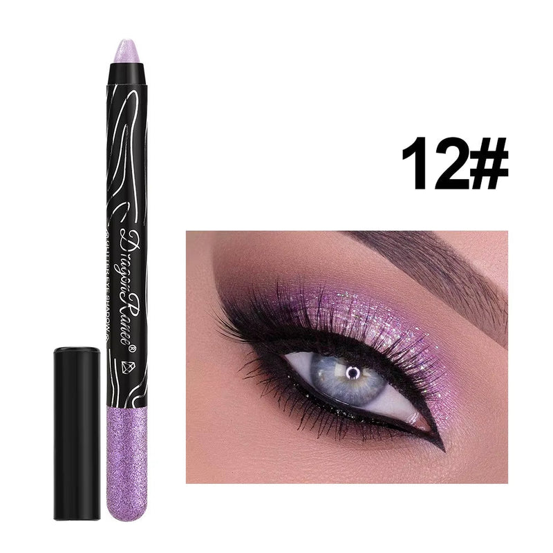 1Pc Metallic Purple Eyeshadow Pencil