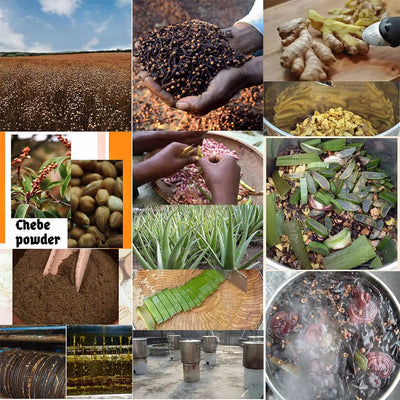 African  Oil Made by Ancient Methods GROW YOUR HAIR FASTER LONGER