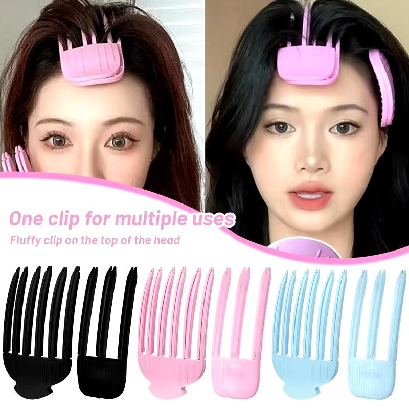 heatless hair care roots natural fluffy hair clip