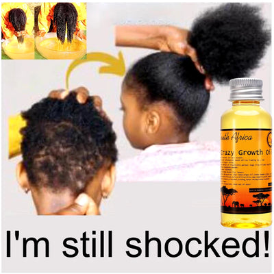 African  Oil Made by Ancient Methods GROW YOUR HAIR FASTER LONGER