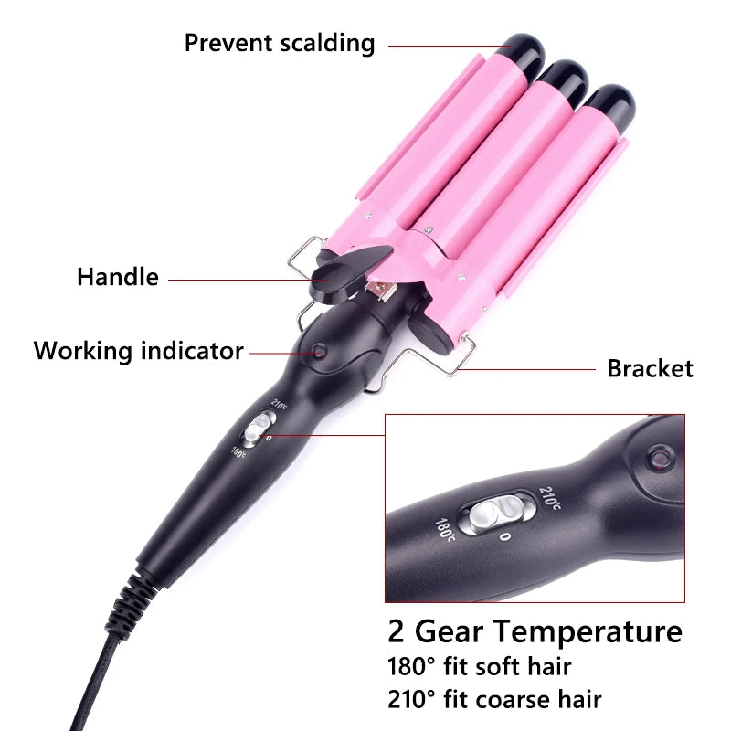 Professional Hair Curling Irons Hair Wave 