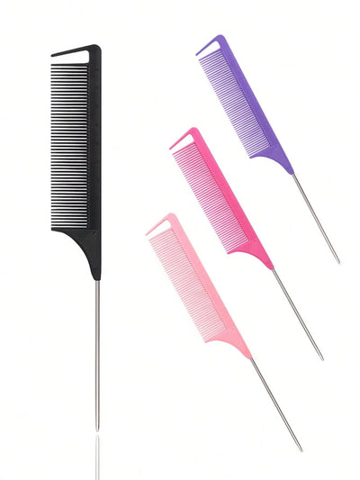 Stainless Steel Pointed Tail Hair Comb