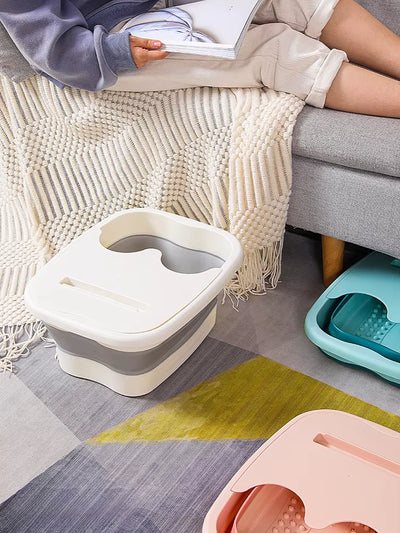 Foldable Footbath Massage Soaking Bucket