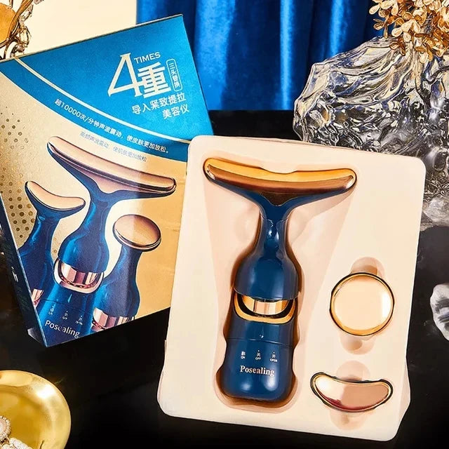 3 in 1 Facial Lifting Device Flawless Facial Massage