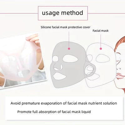 3D Silicone Mask Cover 