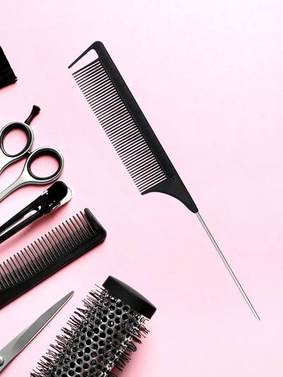 Stainless Steel Pointed Tail Hair Comb