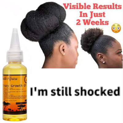 African  Oil Made by Ancient Methods GROW YOUR HAIR FASTER LONGER