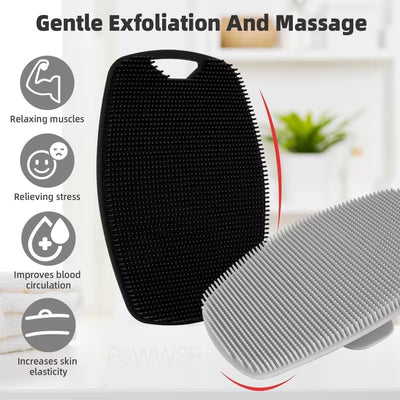 Silicone Body Scrubber Face Scrubber