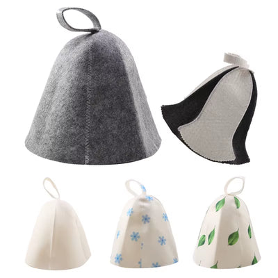 1PC Felt Head Protection Bath anti Heat Free 