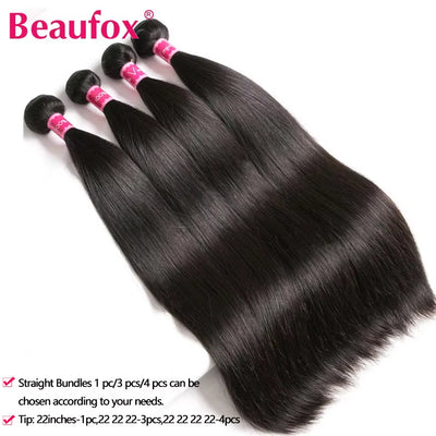Peruvian Hair Bundles Straight Human Hair