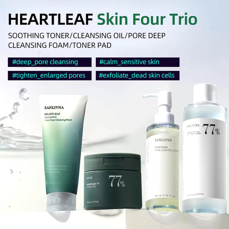 Heartleaf Skincare Set Facial Toner Serum 