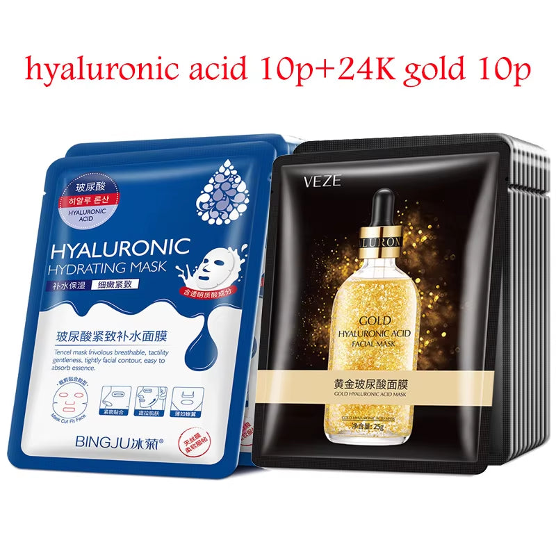  Collagen Face Mask Skincare Moisturizing Firming 
