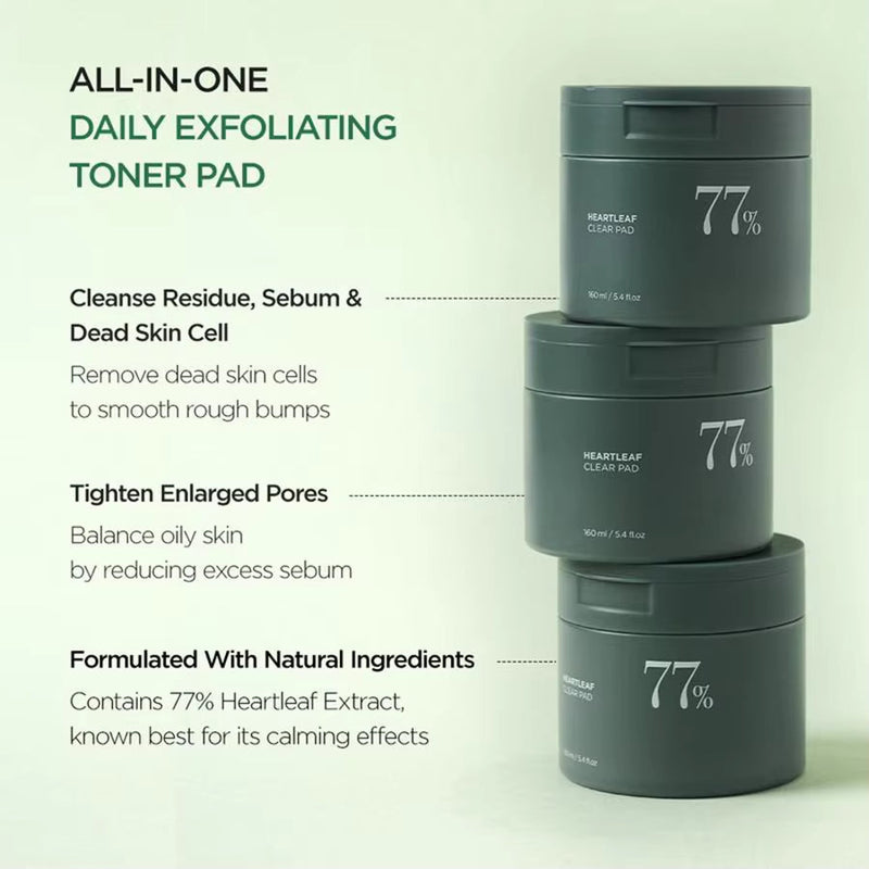 Heartleaf Skincare Set Facial Toner Serum 